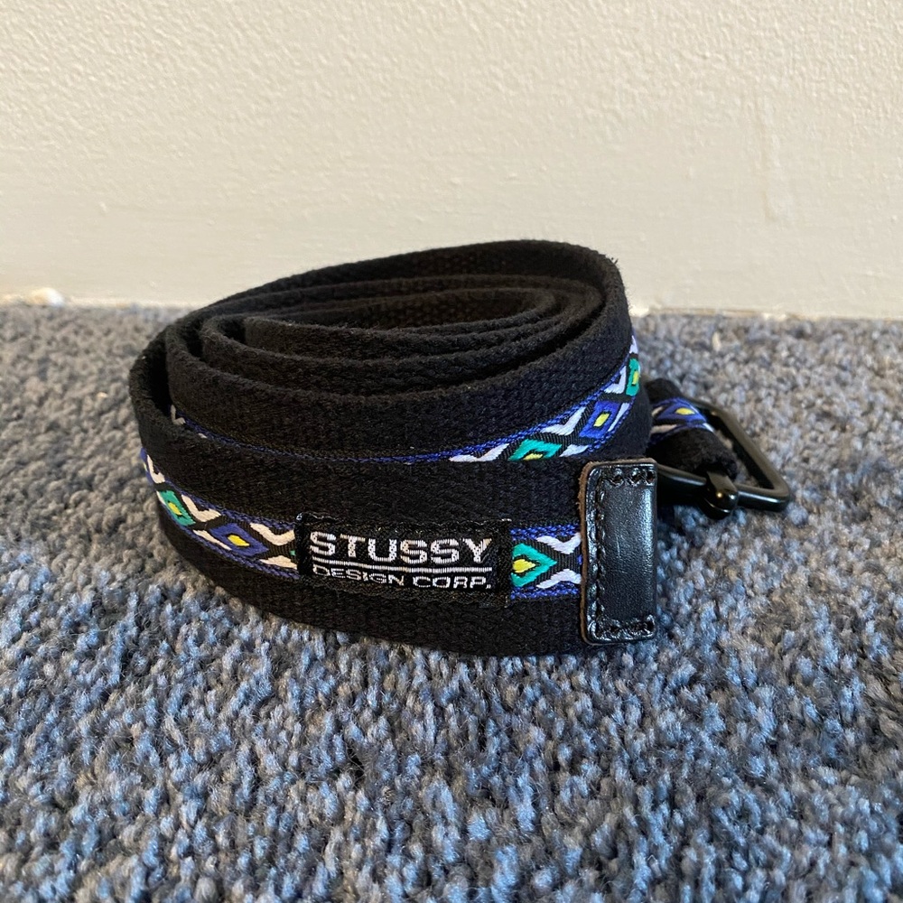 Stussy webbed belt